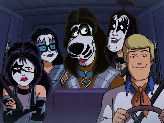scooby gang mostly as kiss