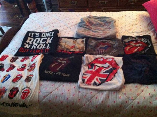 rolling stones shirt collection